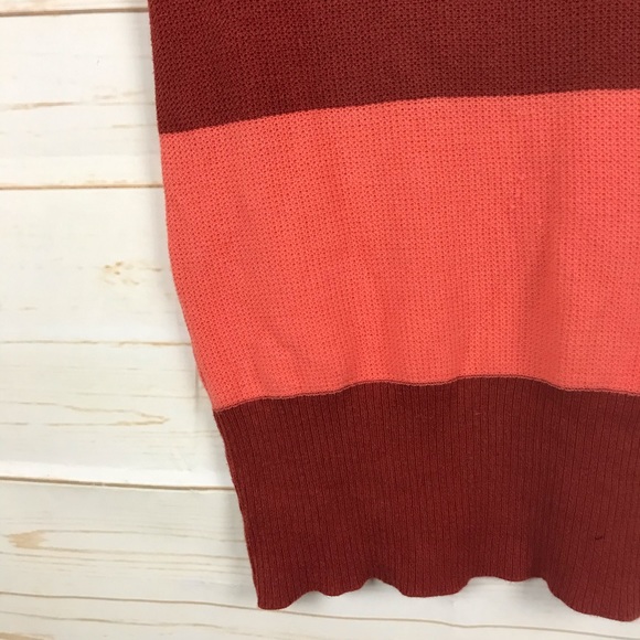 Free People Striped Short Sleeve Tunic Knit Top - Picture 5 of 10